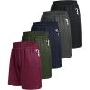 5-heather-black/Dark Grey/Navy Blue/Army Green/Wine