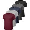 1-heather Black/Dark Grey/Navy/Light Grey/Wine