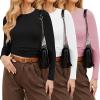 3 Pack Black  White  Pink
